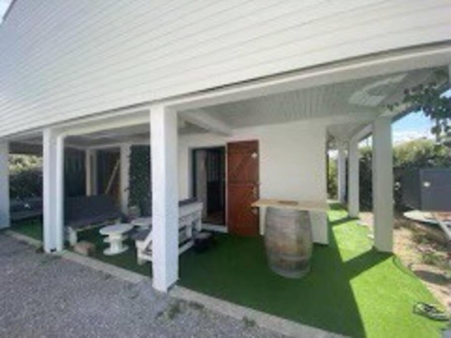 Joli T2 Bas De Chalet Plage De Gruissan Buitenkant foto